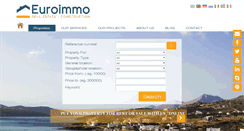 Desktop Screenshot of euroimmo.gr